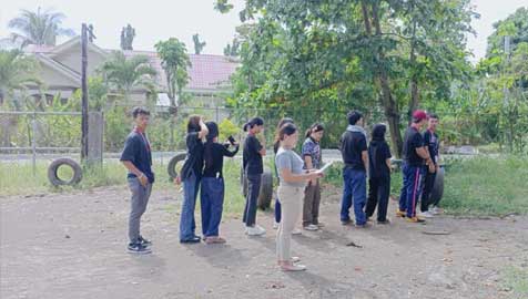 Students in classroom